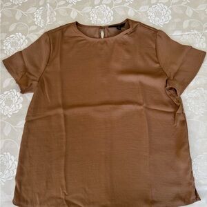Banana Republic Brown Short Sleeve Top